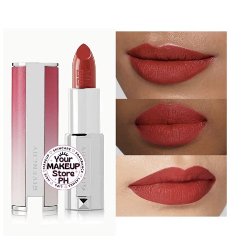 givenchy beauty le rouge intense color lipstick brun casual 109|givenchy le rouge review.